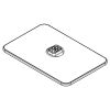 HSK Shower & Co! E98521-32-41 hoofddouche 360x240x34mm chroom
