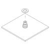 HSK Shower & Co! E98521-6-41 hoofddouche vierkant 250x250x8mm chroom