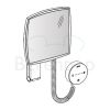 Keuco iLook_move 17613019000 Kosmetikspiegel 5x mit Beleuchtung (ohne Stecker) chrom
