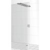 HSK Shower & Co! 1900006 rain shower Lavida for glass absorption Walk In stainless steel polished