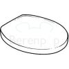 Geberit Cleo 573660000 toilet seat with lid white