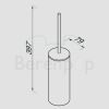 Geesa Wynk 451002 toiletborstelhouder chroom