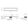 Easy Drain Multi-Fliesenablauf EDT1300 Duschrinn 130cm Seitenablauf