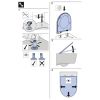 Geberit Icon 245.464.JT.1 toiletzitting met deksel mat wit