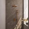 Brauer Edition 5-GK-063 thermostatic concealed rain shower 3-way diverter SET 40 copper brushed PVD