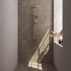 Brauer Edition 5-GG-007-2 surface-mounted thermostatic rain shower SET 02 gold brushed PVD