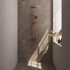 Brauer Edition 5-GK-007-2 surface-mounted thermostatic rain shower SET 02 copper brushed PVD