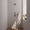 Brauer Edition 5-S-074 thermostatische inbouw regendouche SET 03 mat zwart