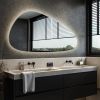 Hipp Design SPV 13650 KW mirror organic with indirect LED all around 160x90x3cm