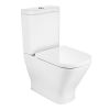 Roca The Gap A801732004 toiletzitting met deksel wit *niet meer leverbaar*