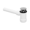 Viega 470081 bekersifon voor wastafel met plug chroom