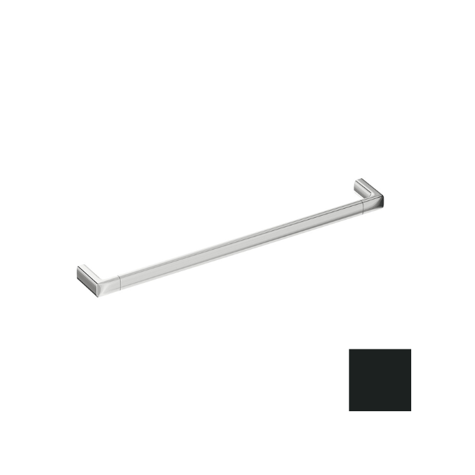 Inda Claire A7118DNE handdoekhouder 80 cm mat zwart