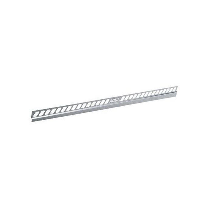 Blanke Aqua Keil Wall 8402851080L gradient edge profile 2000x8x40mm left Stainless steel satin white