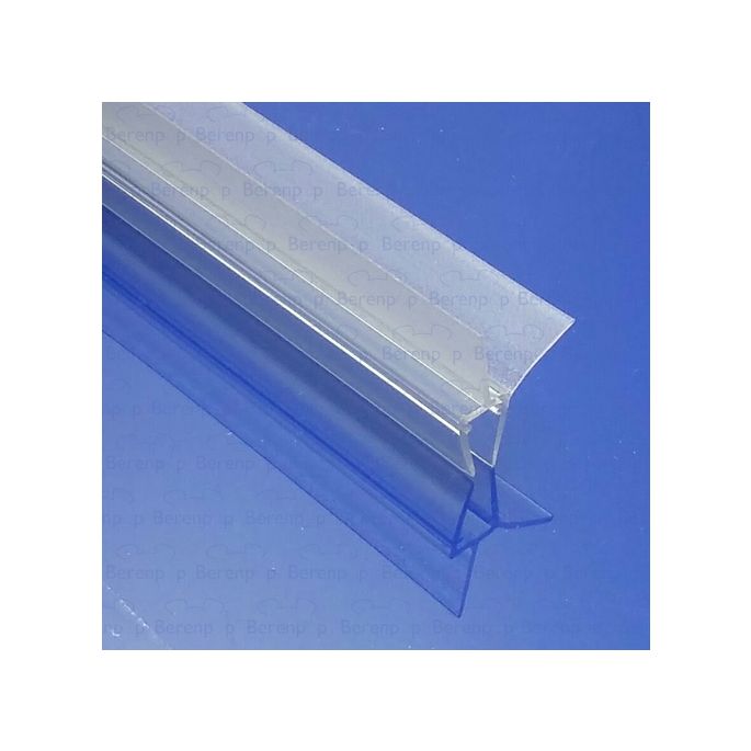 Exa-Lent Universal DS401003 clear straight shower profile 2 flaps 100cm - 3mm
