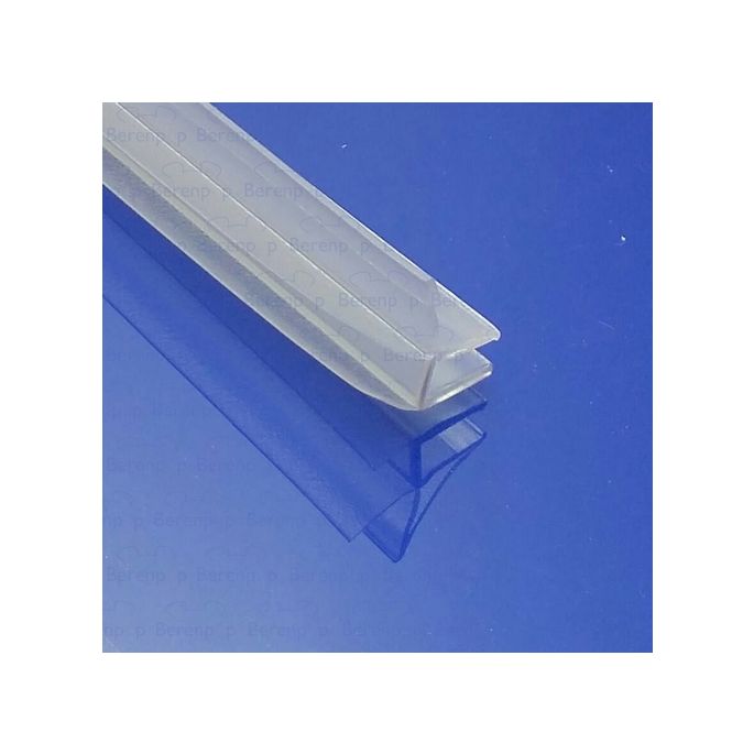 San4U ProfileDay sample piece shower rubber type DS11 - 2cm length and suitable for glass thickness 6mm - 3 flaps