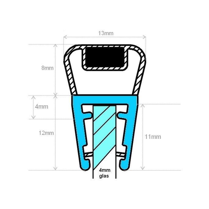 Exa-Lent Universal MON-M Monstersetje - magneetstrippen 4-5-6-8mm