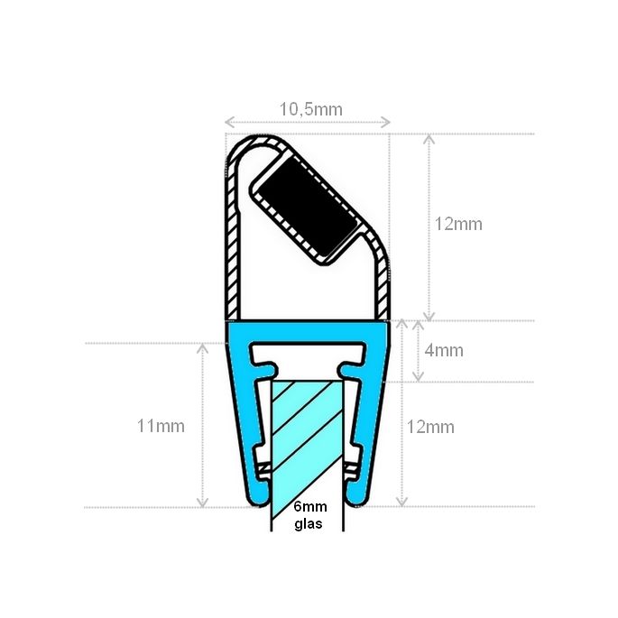 Exa-Lent Universal MON-M Probenset - Magnetstreifen 4-5-6-8mm