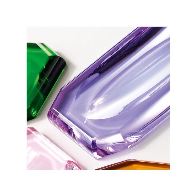 Decor Walther Crystal 0924080 KR KS schaal 23x13cm Violet Crystal