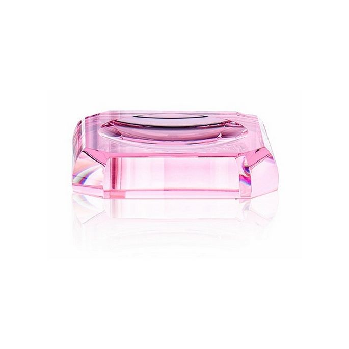 Decor Walther Crystal 0931661 KR STS zeepschaal Pink Crystal