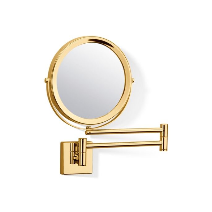 Decor Walther 0105882 SP28/2/V cosmetic mirror 1x and 5x gold matt
