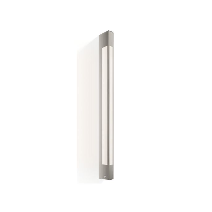 Decor Walther 0324734 BLOC 100 LD wandlamp 100x5cm geborsteld nikkel (met dimmer knop links)