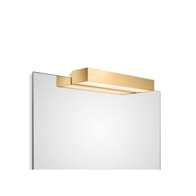 Decor Walther 0419982 BOX 1-40 N LED spiegellamp dimbaar 40x10cm mat goud