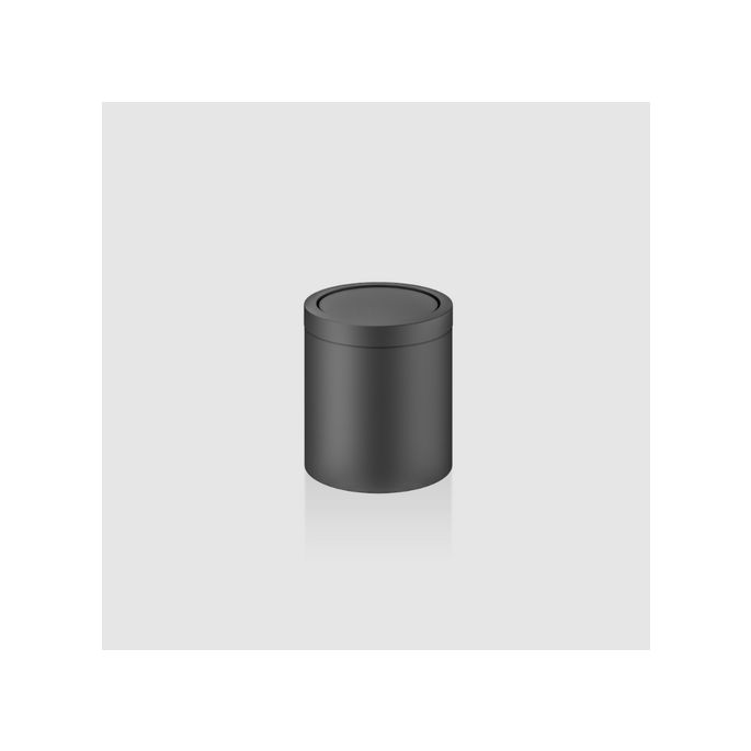 Decor Walther 0611060 DW 1240 table paper bin with revolving lid matt black