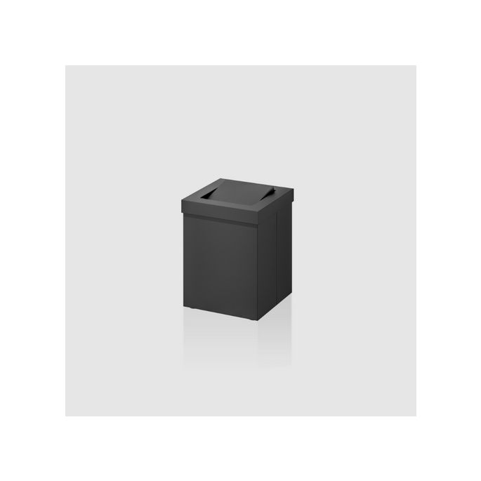 Decor Walther 0611160 DW 1130 table paper bin with revolving lid matt black