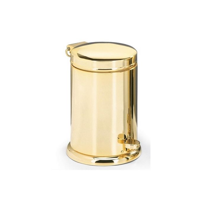Decor Walther 0614720 TE 37 pedal bin with soft close 29xø21cm gold