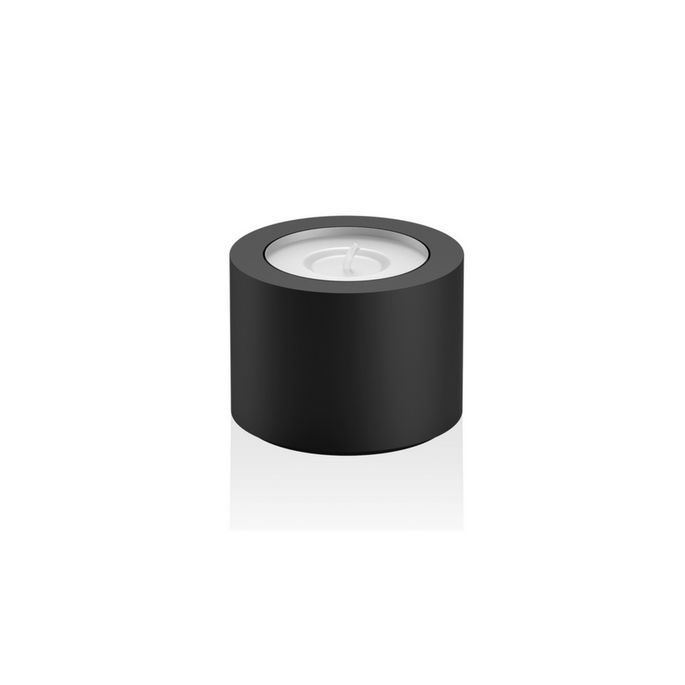 Decor Walther 0972560 Stone TLH Teelichthalter mattschwarz