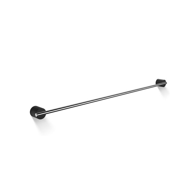 Decor Walther 0975364 Stone HTE80 handdoekhouder 80cm chroom/ mat zwart