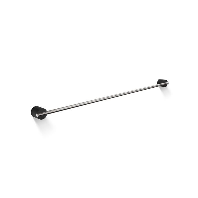 Decor Walther 0975365 Stone HTE80 handdoekhouder 80cm RVS geborsteld/ mat zwart