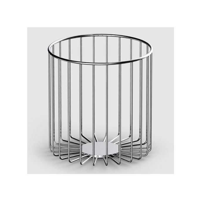 Decor Walther Gäste 0859200 DW 220 Abfalleimer ohne Deckel chrom