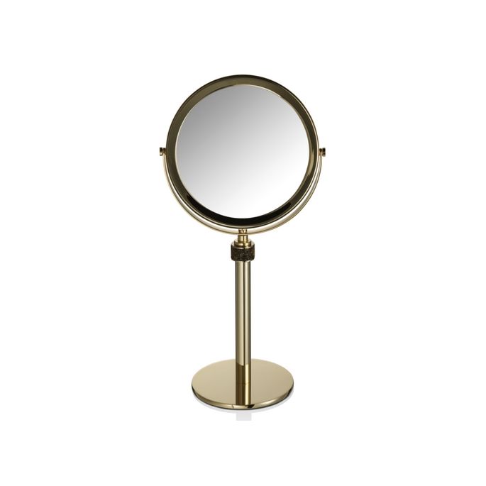 Decor Walther Rocks 0934120 ROCKS SP13/V cosmetic mirror 1x and 5x gold