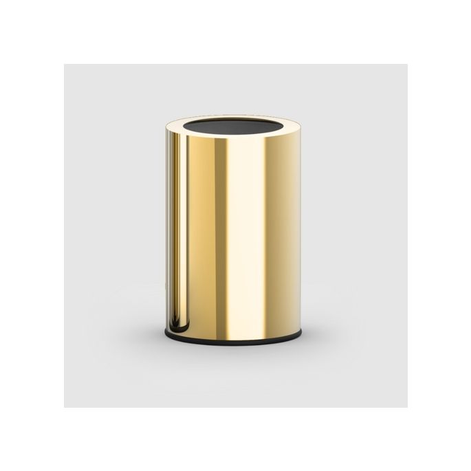 Decor Walther Rooms 0615020 ROOMS waste bin without lid gold