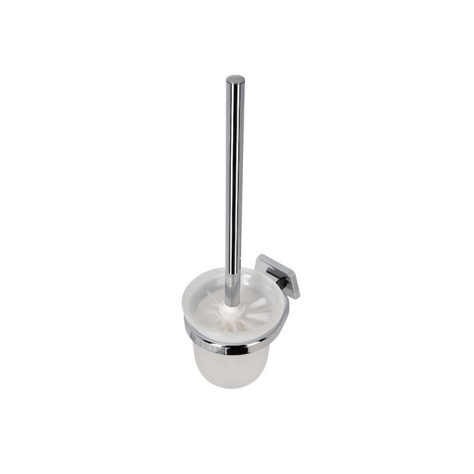 Geesa Standard 5117 toiletborstelhouder wand (witte borstelkop) chroom