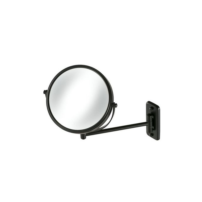 Geesa Mirror Cosmetic 91108506 vergrootspiegel 1x en 3x mat zwart