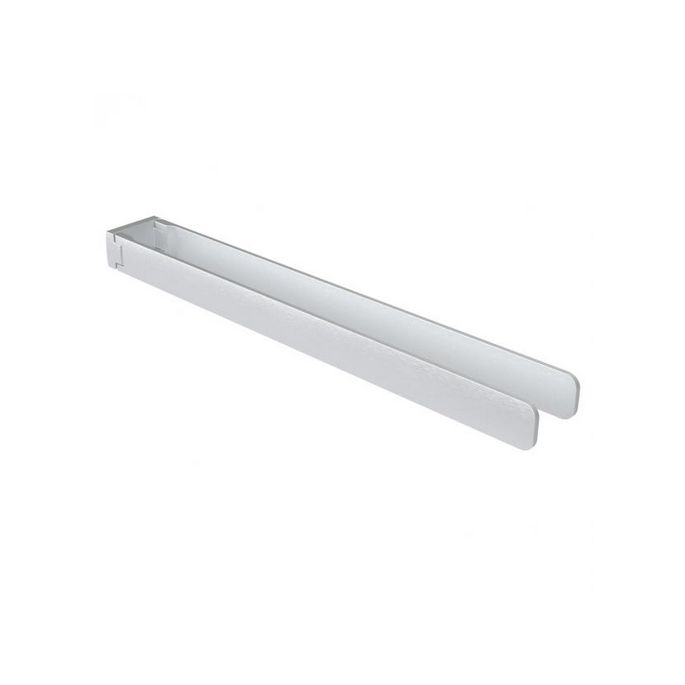 Haceka Aline 1208595 2-lids handdoekhouder 460mm geborsteld aluminium