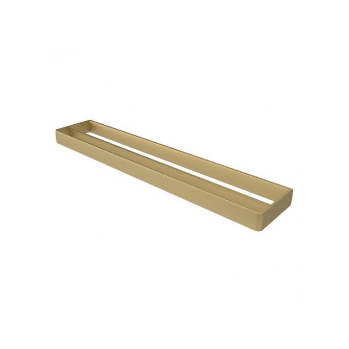 Haceka Aline 1208684 dubbele handdoekhouder 60cm geborsteld goud