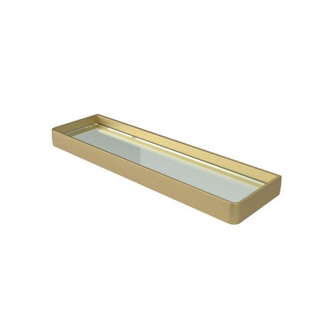 Haceka Aline 1208686 planchet 600mm gesatineerd glas/ geborsteld goud