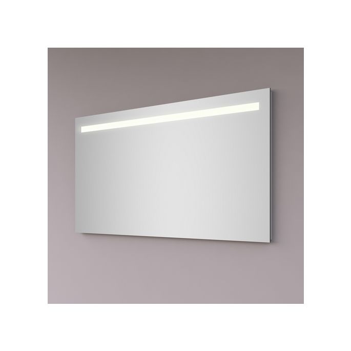 Hipp Design SPV 2060 spiegel 140x60cm met 1 horizontale LED baan en spiegelverwarming