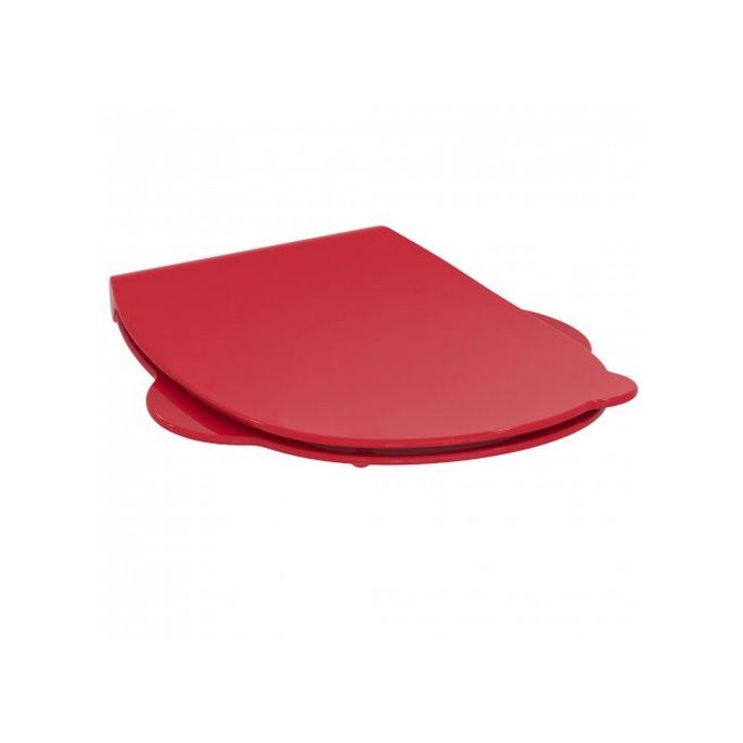 Ideal Standard Contour 21 Schools S4533GQ toilet seat with lid red