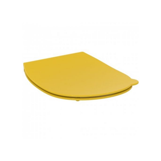 Ideal Standard Contour 21 Schools S453679 toiletzitting met deksel geel