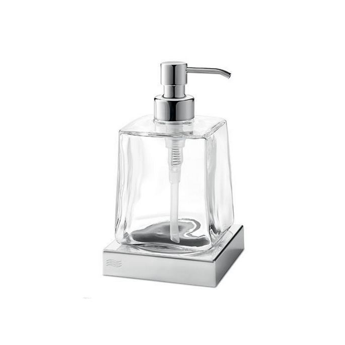 Inda Divo - Mito A2012ZCR21 zeepdispenser gesatineerd glas/ chroom