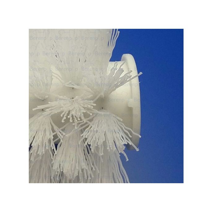 Inda R98140001 losse borstelkop wit voor toiletborstel