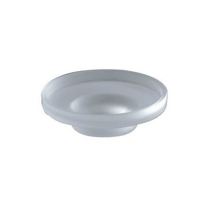 Inda R46110 zeepschaal gesatineerd glas