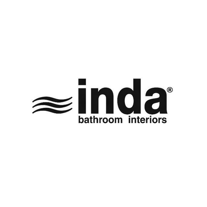 Inda Sim 6000 RBGO18416800 drainage strip 2-piece for folding door recess 117.5-120cm