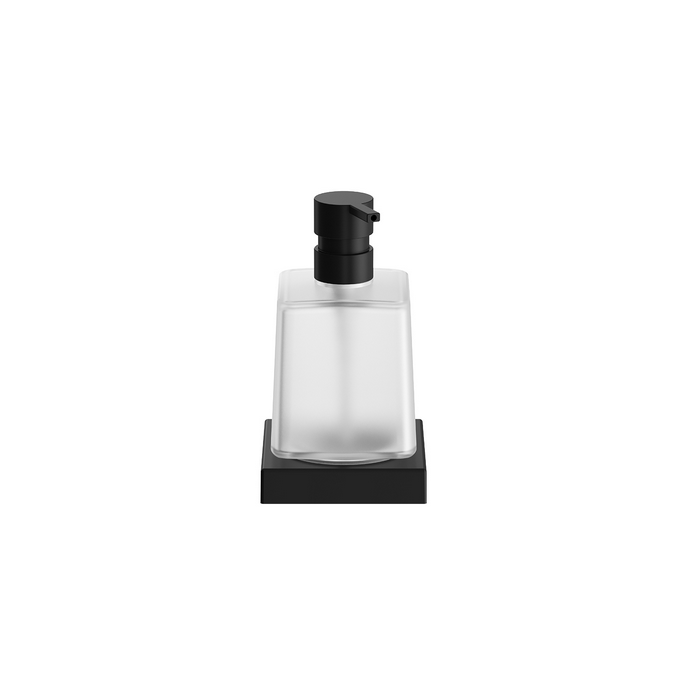 Inda Divo 1500 A2012ZNE21 zeepdispenser gesatineerd glas mat zwart
