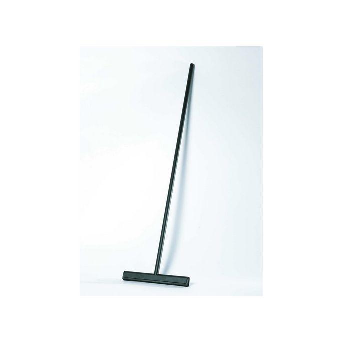 Luca Sanitair LU1008 floor wiper with hook 32x125cm matt black