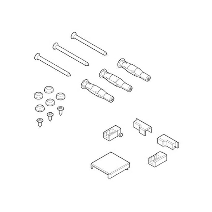 Novellini R01BNFG1-K montageset chroom